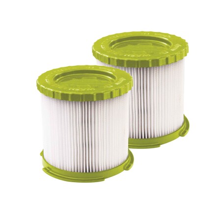 Sun Joe Universal Replacement HEPA Filter for Wet / Dry Vacuums | Fits Vacuums 16 Gal | 2 Pack SWD-HEPA-2PK